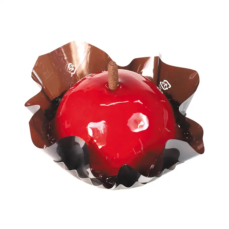 ハロウィン真っ赤なりんごのケーキ