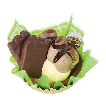 ホームパイチョコだらけケーキ（北海道産とうもろこし）