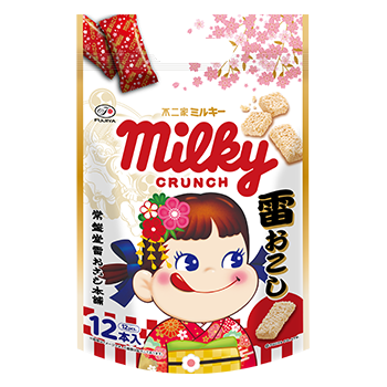 12本ミルキークランチ雷おこし