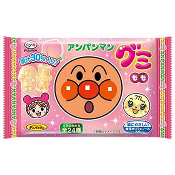 ６粒アンパンマングミ（もも）